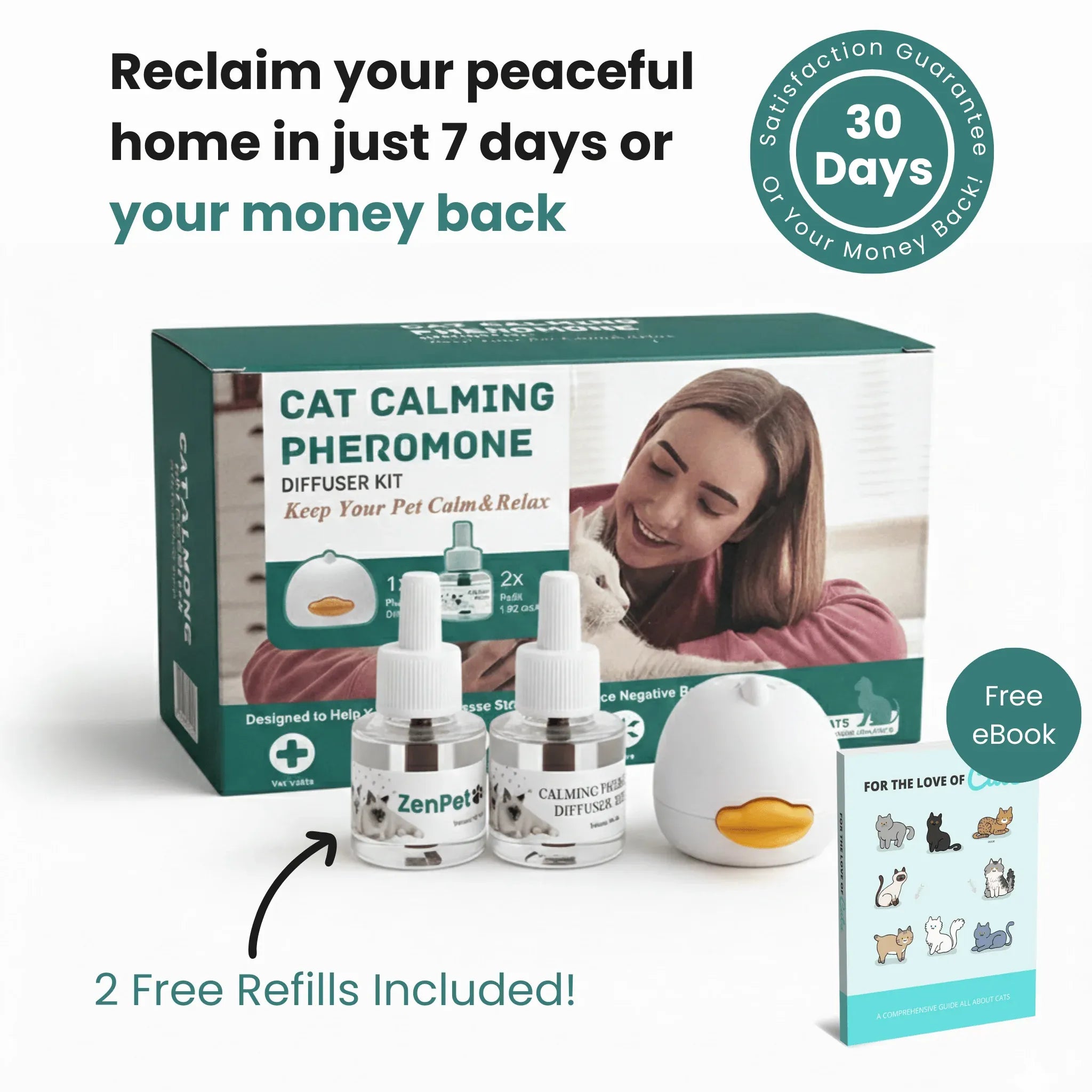 ZenPet™ Harmony Duftdiffusor-Set