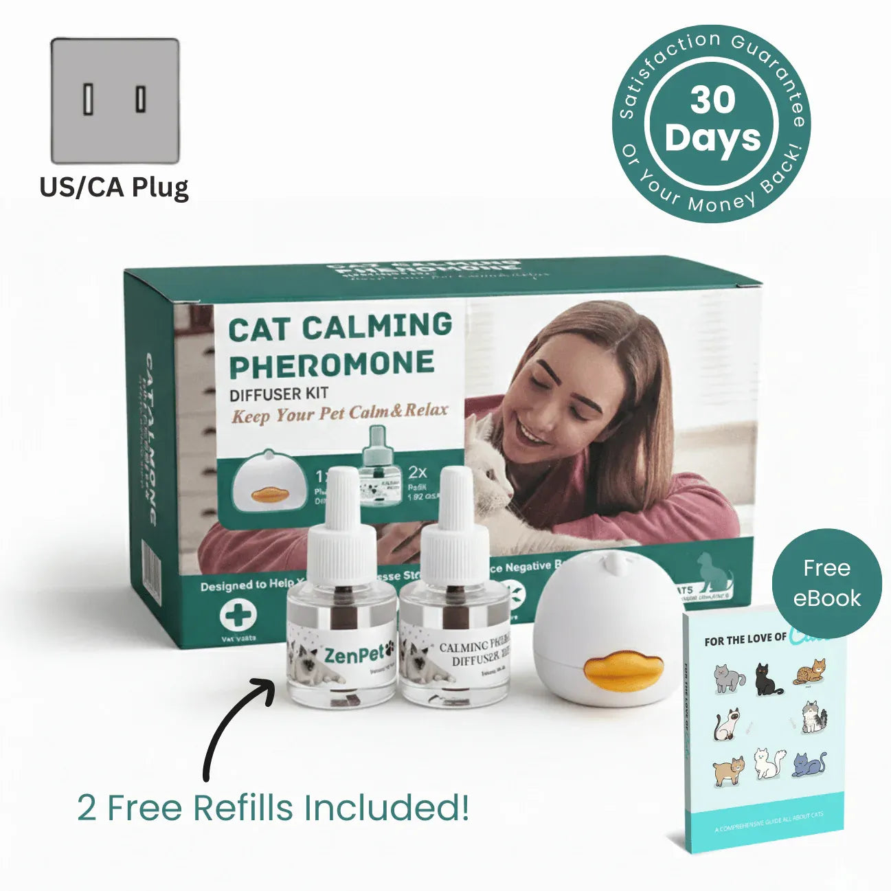 ZenPet™ Harmony Duftdiffusor-Set